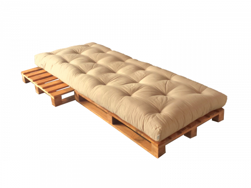 Jednolůžková paletová postel 80x200 cm (velikost palet 80x240 cm)