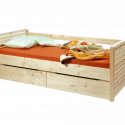 Dětská dřevěná postel Thomas II. buk 90x200