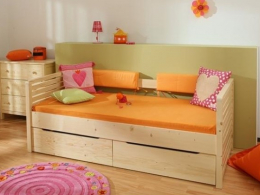 Dětská dřevěná postel Thomas II. 90x200