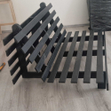 SLEVA 50% Rozkládací sofa 140x200 barva černá