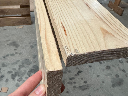 SLEVA 50% Rozkládací sofa 160x200  nelakovaná