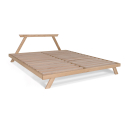 SLEVA 40% Postel z masivu buk 180x200 Callisto natural