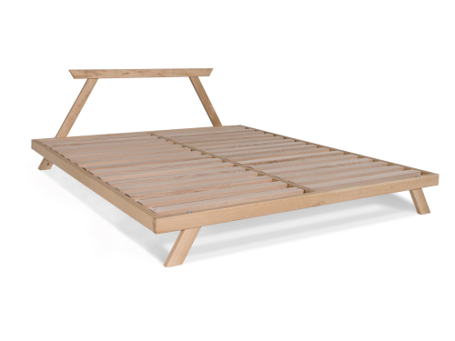 SLEVA 40% Postel z masivu buk 180x200 Callisto natural