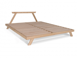 SLEVA 40% Postel z masivu buk 180x200 Callisto natural