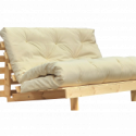 SLEVA 50% Rozkládací sofa 140x200  nelakovaná