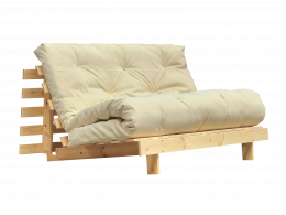 SLEVA 20% Rozkládací sofa 140x200  nelakovaná