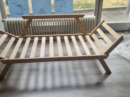 SLEVA 50% Callisto pohovka 080x200 přírodní