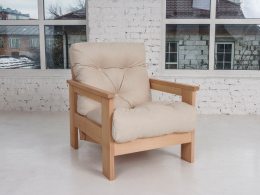 SLEVA 50% Dřevěné křeslo Atlas