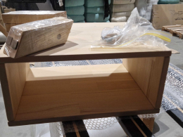 SLEVA 20 % Noční stolek Callisto natural 