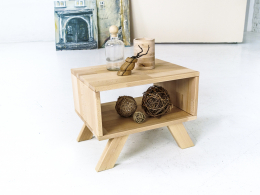 SLEVA 20 % Noční stolek Callisto natural 