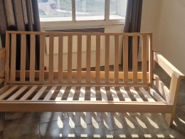 SLEVA 10 % Atlas pohovka 140x200  nelakovaný 