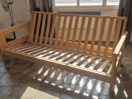 SLEVA 10 % Atlas pohovka 140x200  nelakovaný 