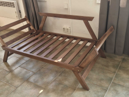 SLEVA 10% Callisto pohovka 080x200 hnědá