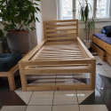 SLEVA 50% Postel Deluxe natural 90x200 