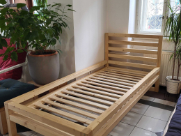 SLEVA 50% Postel Deluxe natural 90x200 