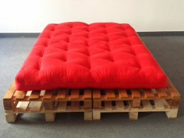 Dvojlůžko paletová postel 140x240 cm