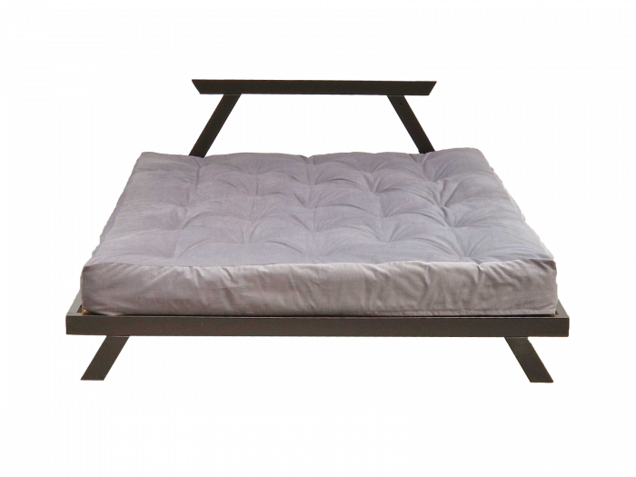 Masivní buková postel Callisto s futonem