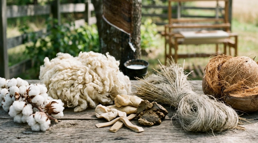 Vlastnosti přírodních materiálů ve futonových matracích